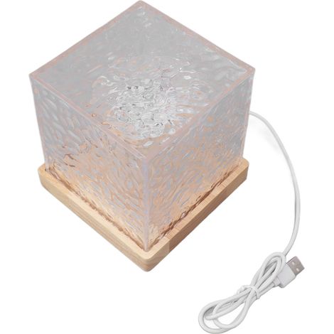 Lampe de table RGBW 16 couleurs à projection dynamique avec télécommande, idéale pour le salon ou le bureau. (1/5)