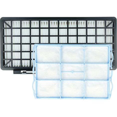 vhbw 1x filtro HEPA, 1x filtro salva-motore compatibile con Bosch BSGL6254401, BSGL6254403, BSGL5ProGB02 aspirapolvere