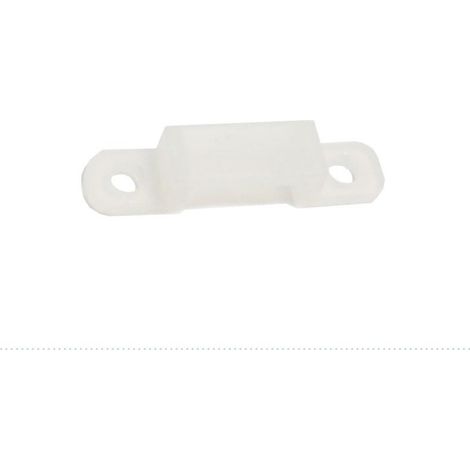 Grapa De Silicona Para Tira LED Estanca IP67 De 12mm