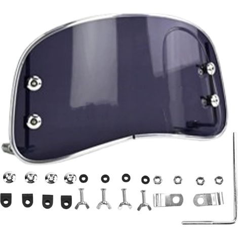 Pare-brise de moto Pare-brise de rechange - Accessoires de moto à la mode pour motos électriques, scooters électriques, motos à pédale (1/5)