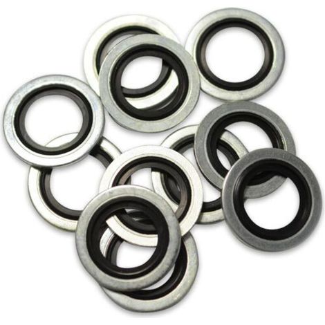 Anillos de sellado BS, junta de tapón de drenaje de 16 mm