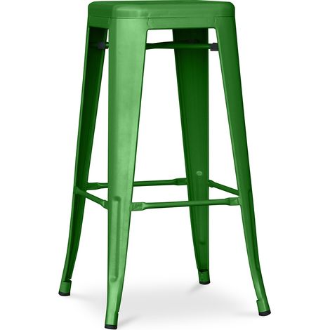 Barhocker - Industriedesign - 76cm - Neuauflage- Stylix Grün