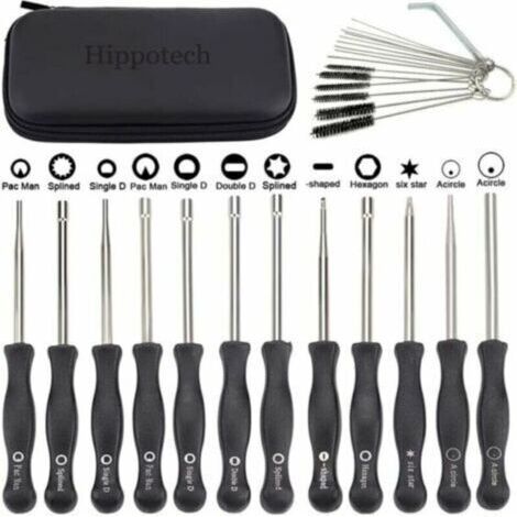 Lot de 12 outils de réglage de carburateur avec scredrivers acircle pour petit moteur 2 temps pour Husqvarna pour STHIL pour tronçonneuse ECHO (1/5)