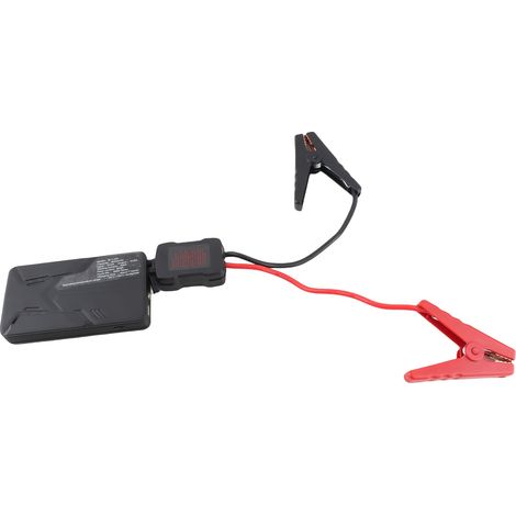 Démarreur de voiture portable 600 A crête 8000 mAh avec voyant LED, fonction SOS et port de commande, pour moteurs essence 5 L et diesel 2 L. (1/4)