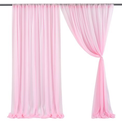 Rideau Drapé pour Cérémonie Encore® Modèle Basic Tissu Yarn 1.5x2.15m 300g Blanc/Peach/Champagne/Verte/Bleu/Rouge/Violet/Jaune/Rose/Multicolore 1 Pièce (1/4)