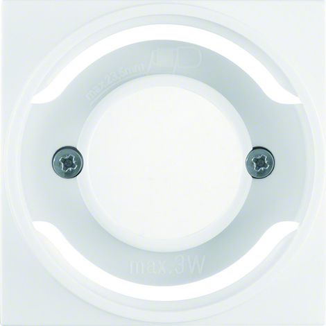 Interruttore berker zst lichtsignal e14 pws finitura lucida