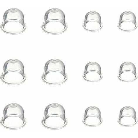Poire D Amorçage Carburateur - 19 mm Et 22 mm - Pour Tondeuse Tronçonneuse Débroussailleuse Souffleur - Lot De 12 (1/4)