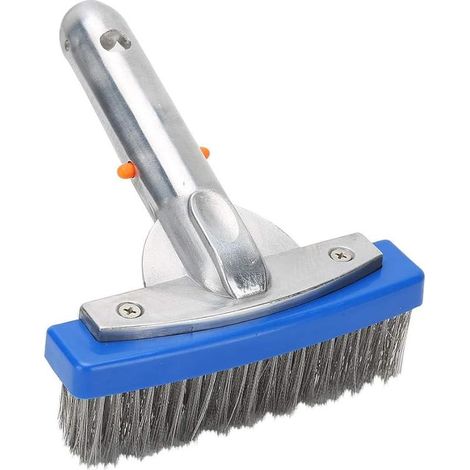 Alambre para limpiar piscinas, cepillo para eliminar algas, cabezal de cepillo para limpiar suelos y paredes (1/5)