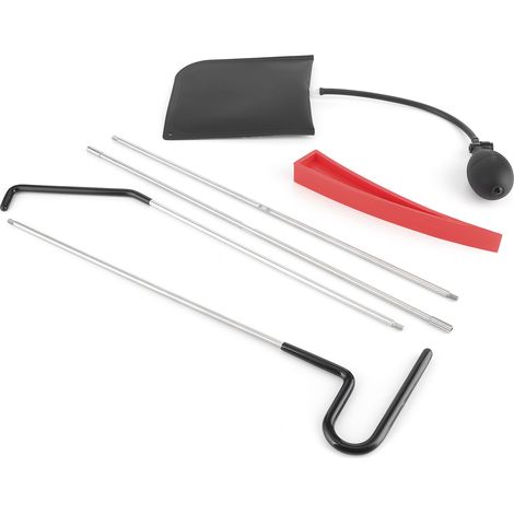 Kit de 6 pinces longues pour pompe à air, avec cale anti-rayures, outil d'urgence professionnel pour voiture et camion. (1/5)