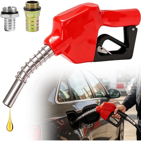 Pistolet de distribution automatique diesel - Pompe à fioul automatique - Pompe diesel auto-amorçante - Pistolet de distribution pour fioul et diesel - Pistolet de distribution de carburant de voiture (1/5)