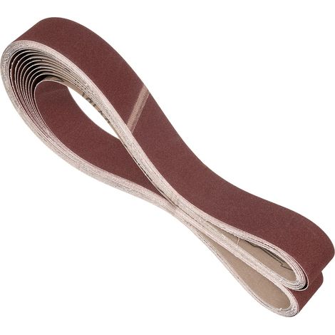 20 Pcs Bandes Abrasives 50mm x 1829mm 120 Grain Papier Abrasif (1/5)