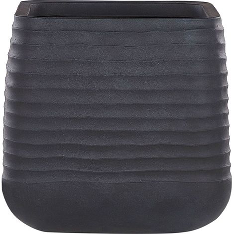 Plant Pot PARIKIA 50 cm Black
