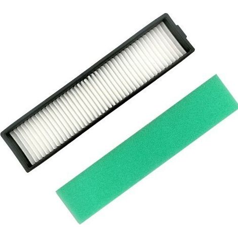 Accessoires pour robot aspirateur intelligent LG : élément filtrant et coton, pièces de rechange (1 filtre + 1 coton filtrant). (1/3)