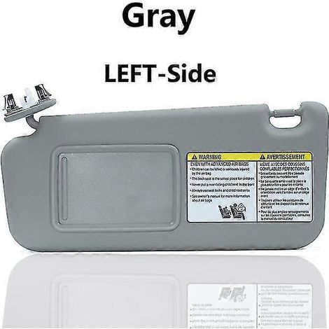 Pare-soleil gauche/droite pour Toyota Rav4 2006-2012, beige/gris, côté conducteur. (1/5)