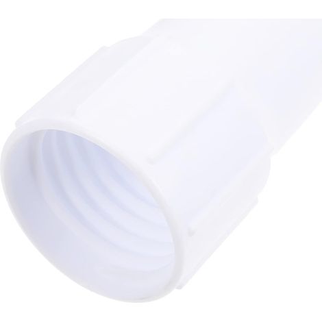 Outil De Nettoyage De Piscine Tuyaux D'aspiration Enroulés en Spirale Manchette De Tuyau D'aspirateur De Piscine Nettoyeur De Piscine Tuyau en PVC Plastique Composant Blanche Fil (1/5)