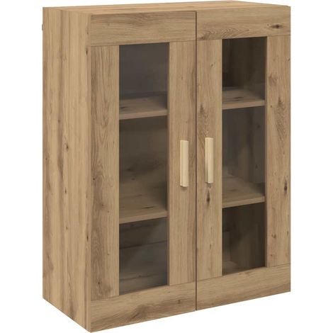Maison Exclusive - Armadietto Pensile a Parete Rovere Artigianale 69,5x34x90 cm