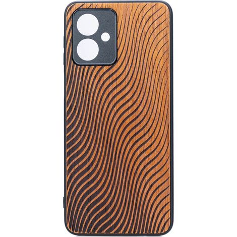 Bewood Holzgehäuse für Motorola G54 5G Merbau Waves (1/2)