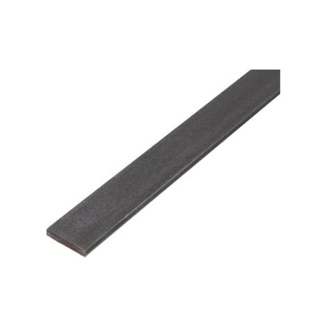 BARRA PIATTA 25X5X1000MM ACCIAIO GREZZO LAMINATO A