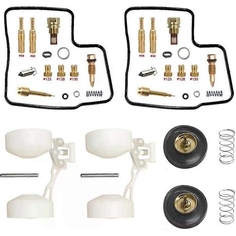 kigbf-Honda AFRICA TWIN XRV650 RD03 1988-1990 Carburetor Repair Kit V-Type Cylinder Carb Float Aircut Parts1 (1/4)
