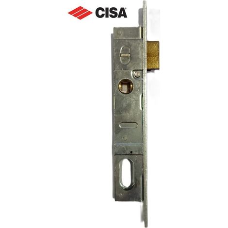 Cisa serratura da infilare per montanti cilindro ovale 44228-18 (1/5)