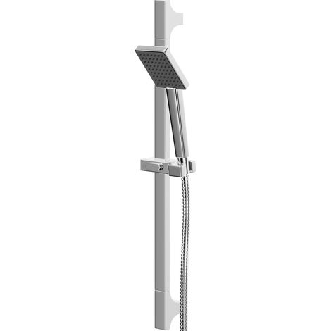Severn Polished Chrome Shower Slide Rail Kit (1/5)
