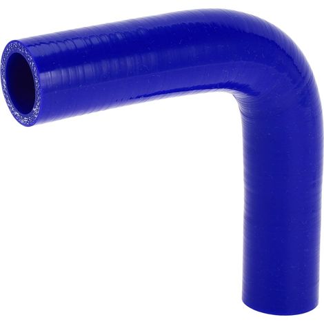 1 Pièce Tuyau En Silicone Bleu Universel De 25mm/0,98" De Diamètre Intérieur Et De 120mm/4,72" De Longueur À 90 Degrés (1/5)