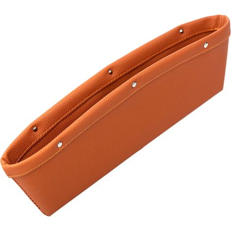 (marron) Boîte de rangement et de remplissage pour espace entre les sièges auto pour AUDI A1 A3 A4 A5 A6 A7 A8 TT 80 Q3 Q5 Q7 A4L A6L B5 B6 B7 C5 C6 C7 Accessoires (1/5)