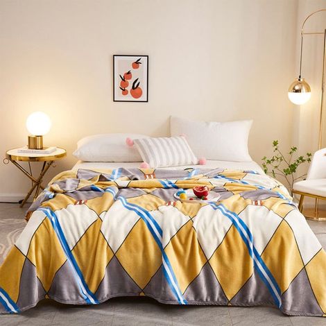 Couverture rafraîchissante, couverture cadeau en flanelle, petite couverture, couverture de sieste, couverture en flanelle corail