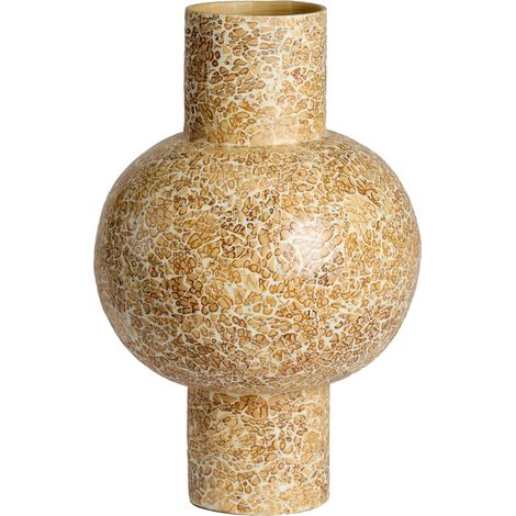 Vaso marrone in bambù suggestivo Light & Living Girona (1/4)