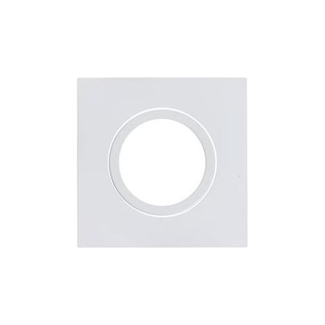 collerette - pour spot europole led up uni - carré - blanc - orientable - europole 5730