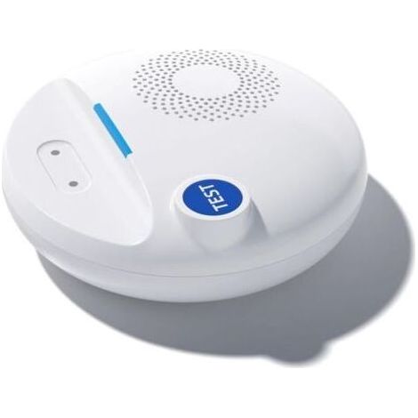 Détecteur de Fuite d'eau Connecté WiFi 2.4GHz, Capteur de Fuite d'eau Hautes Sensibilités IP67 avec Alerte Sonore 100dB, Compatible Tuya Smart Life APP, Mensuel pour Cuisine, Salle de Bain (1/5)