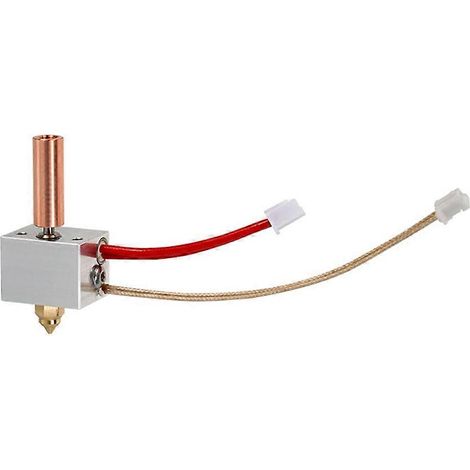Kit Hotend pour Neptune 4 pour imprimante 3D Tube en cuivre Bloc chauffant en métal Buse en laiton Tige chauffante Le (1/5)