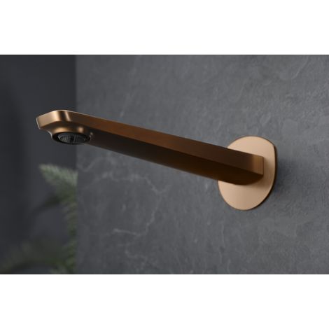 Monomando empotrado lavabo Nápoles oro rosa cepillado (1/3)