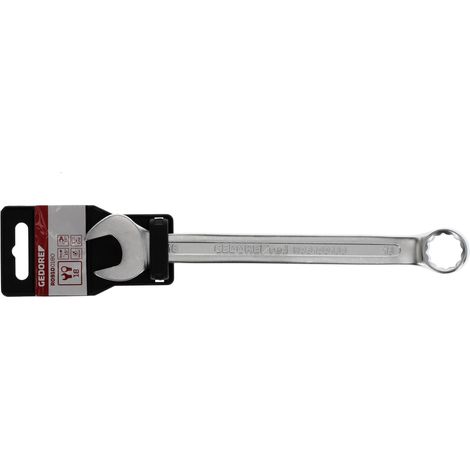 R09100180 Llave combinada de anillo y boca 18 mm longitud 220 mm (1/4)
