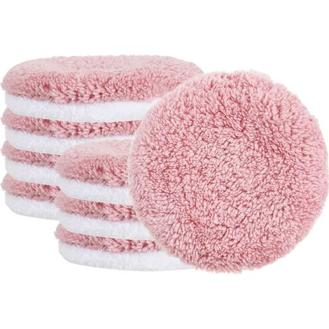 Juego de 8 discos desmaquillantes lavables - Toallitas desmaquillantes reutilizables - Limpieza profunda de poros - Toallitas desmaquillantes suaves para limpiar ojos y rostro