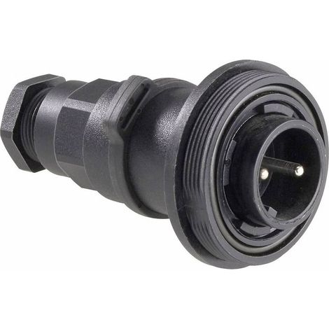 Bulgin PX0732/P Cosse cylindrique mâle mâle, droit Nombre total de pôles: 3 Série (connecteur rond): PX07 1 pc(s)