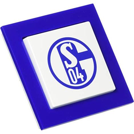 Busch-Jaeger Interruttore per ventilatore FC Schalke 04 Deviatore e invertitore Levetta, Fan switch - Busch-axcent® (2000/6 UJ/02), 2CKA001012A2200 (1/2)