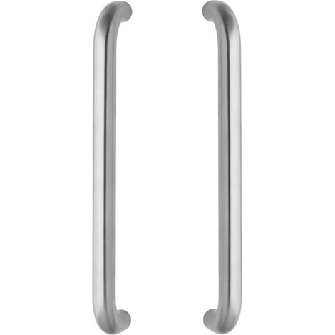 Poignée de porte en forme de U Gripon la paire 45,5 cm en acier inoxydable - 0035.432344