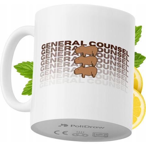 Lustige Kaffeetasse mit witzigem Textdesign für Rechtsberater – ideal für Geburtstage, Namenstage, Feiertage und besondere Anlässe. Hochwertige Tasse für Büro, Homeoffice und Arbeit. Farbe: Weiß, 330 