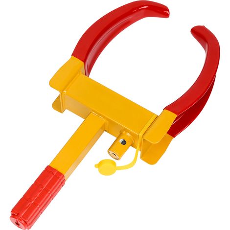 TolleTour 1 Set Garra para ruedas universal: inmovilizador y dispositivo antirrobo para coches, remolques y caravanas
