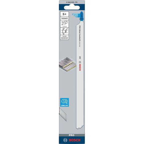 BOSCH T1018AFP (pkt of 3) Precision metalsandwich 250mm