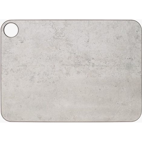 Planche à Découper Cuisine Résistante au Lave-vaisselle Protège Couteaux Écologique 38 x 28 cm Fibre de Cellulose et Résine Blanc (1/2)