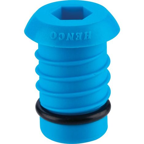 Henco – Capuchon de test pour tube Ø16 – Raccord de robinetterie – Matière synthétique – Pression max 15 bar – TESTPLUG16 (1/3)