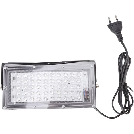 Projecteur UV LED 50W pour Effets Fluorescents Halloween, Éclairage de Scène et Fêtes en Aluminium 220V (1/5)