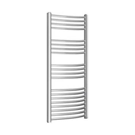 Radiateur sèche-serviettes ligne kalura chrome chrome incurvé h 1500