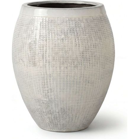 Maceta COCOON 66x76cm crema (1/5)