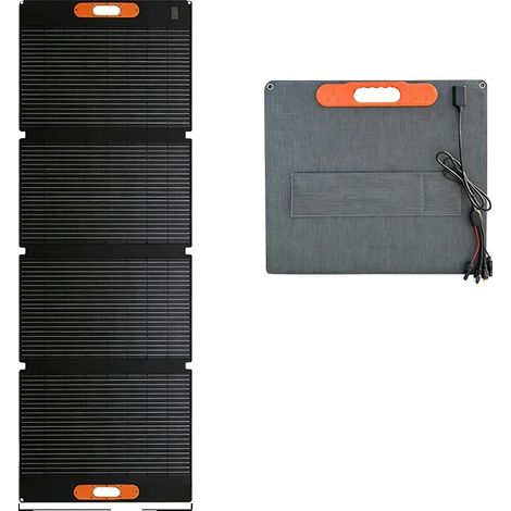 Solarpanel, hohe Effizienz, faltbar und tragbar, 200W Flexible Solar (1/2)