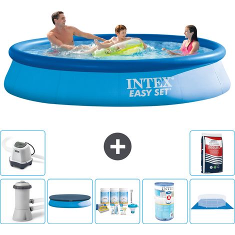Intex Piscine Easy Set Ronde - 366x76 cm - 8-pièces S31012 (1/5)