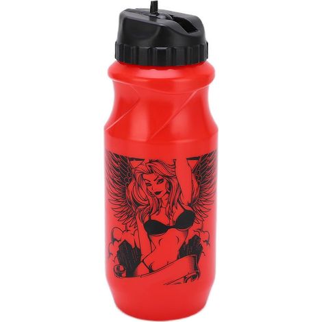 Bidon vélo 650ml, goulot élargi facile à nettoyer, bec verseur rétractable, gourde sport pour cyclisme et entraînement (1/5)