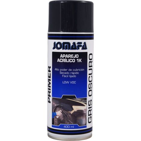 JOMAFA - APAREJO ACRILICO 1K GRIS OSCURO 400ml